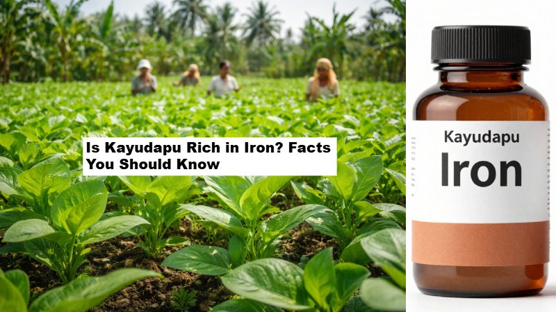Is Kayudapu Rich in Iron